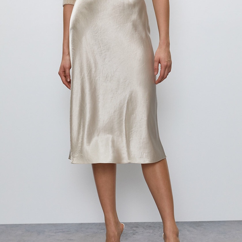 Aritzia slip skirt